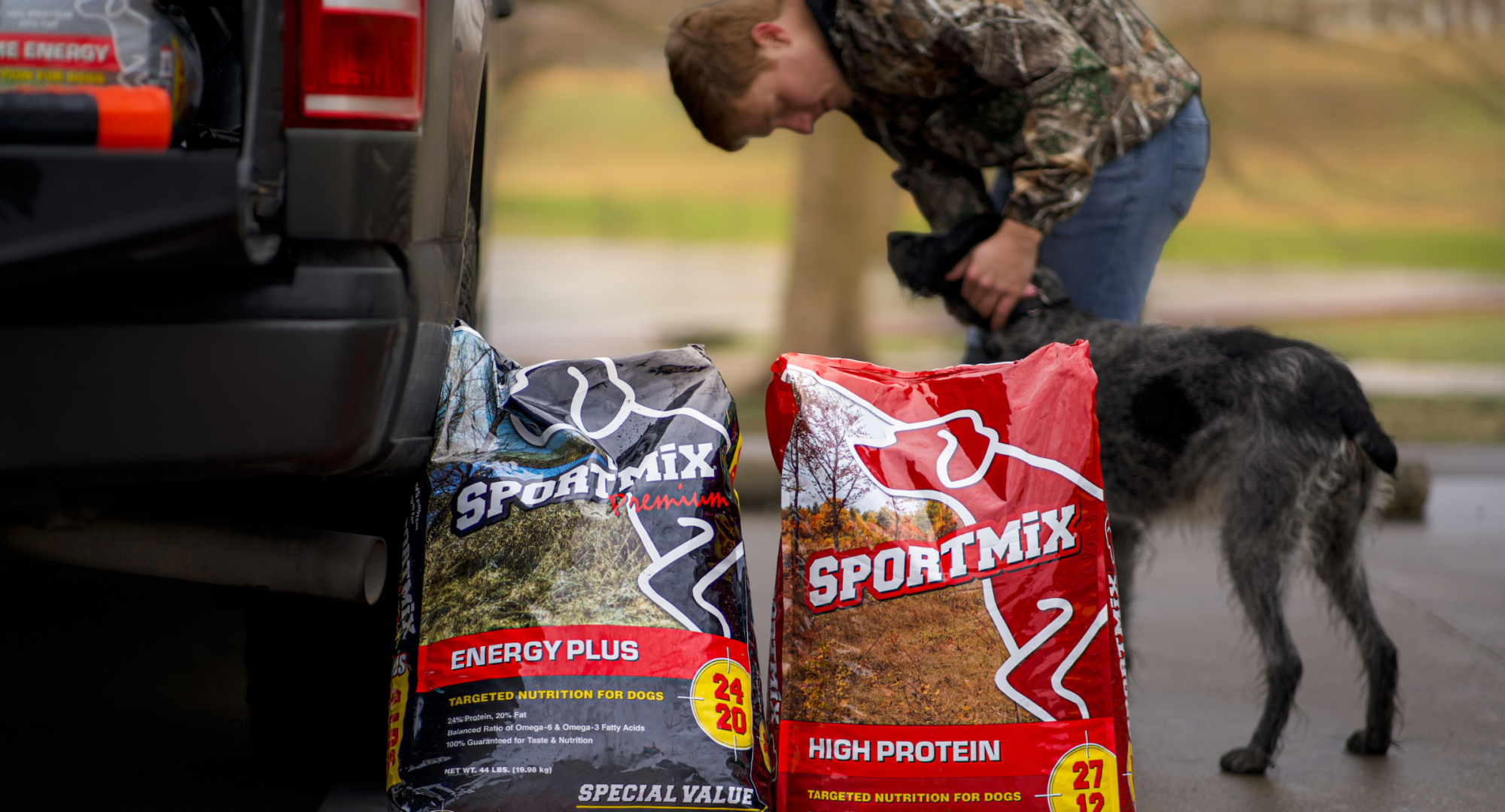 bag of SPOTMIX dog food