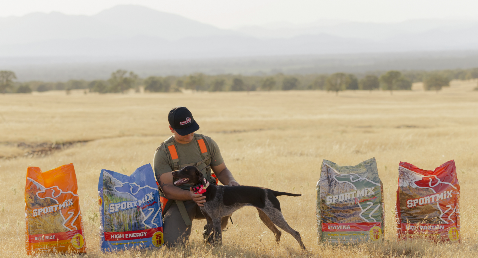 sport mix dog foods like bite size, high energy, stamina, high protein