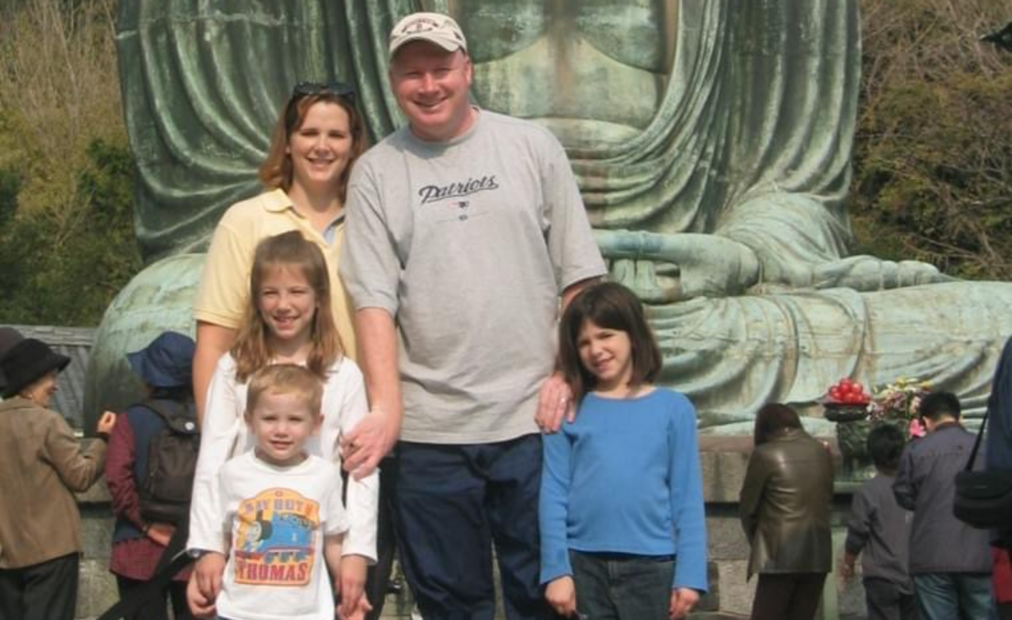 Kayla Martin with her family and her Dad, LTC Thomas M. Hawes